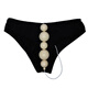 Men's pearl underwear feminine insertion style pseudo-girls underwear large size thongs for women's anal beads can enter the body. Model 20 - Men's chrysanthemum-women's front and back M80-135Jin [Jin equals 0.5 kg] can be worn
