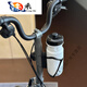 Miaopule Fuyao suitable for brompton Xiaobu folding bicycle accessories highway Daxing quick disassembly riding water bottle cage black