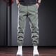Guxiansen Arbeitshose Männer lose Hosen Männer Frühling und Sommer Neue Small-Foot-Casos-Hosen Herren Harem Hosen Herren Lange Hosen Grün 3xl [Empfohlenes Gewicht 170-190jin [Jin gleich 0,5 kg]]