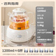 Nordic Warang health pot 0 glue all-glass thermostatic pot 1.2L home office flower teapot electric ceramic stove tea boiler stew pot integrated electric kettle national subsidy tea leakage