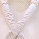 Gants de mariage en satin qiao mi