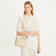 Tory Burch 汤丽柏琦  MCGRAW小号单肩变形水桶包女包TB 158500 奶酪白 724 OS