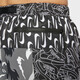 
Nike (NIKE) official men's beach shorts summer swimming casual vacation sports pants splicing comfortable FZ7373 034 black/white/light smoke ash/black M