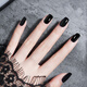 SweetCoolDou no-bake quick-drying nail polish black non-tearable star bright moon black 12ml versatile manicure CD014 gift