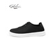 Shachi Sports Tuchschuhe Herrenschuhe Schnürmaschen-Leinwandschuhe atmungsbezurbbar weicher Sohle lässige Schuhe Schwarz S323259a 40