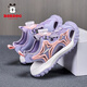 
Babudou boys and girls rotate buttons toe sandals in summer new beach shoes breathable boys lightweight children's shoes blue K983 36 size 23.1cm