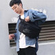 Nike (Nike) Store Bolsa de cintura bolso para hombres Bolso para mujeres Nuevo entrenamiento de carreras Bolso deportivo gran capacidad bolsita de hombro bolso de hombro de la mano de la gran capacidad de cuerpo cruzado / alrededor de 52*12*21 cm misceláneas