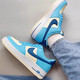 耐克NIKEAirForce107复古男鞋空军一号蓝米低帮板鞋HF4837-407 HF4837-407 正品/ 40.5