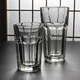 OUMANSEN GLASS CUP STAR ANISE CUP DICKEDED großer Bier Tasse Milch Tee Kaltes Getränk Tasse Hochtemperaturfeste Wasserbecher 470 ml15256
