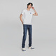 Lee Coole Hosen 723 Slim Mid Taille Straight Feet Nostalgic Retro Mid-Dark Blue Thin Herren Jeans Casual Trend Mid-Dark Blue 31