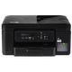 兄弟DCP-T725DW/735DW 730DW彩色喷墨自动双面打印无线5G复印一体机 新款730DW（无线5G远程输稿器） 套餐一（标配+专用黑色墨水3瓶）