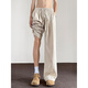 Foss Phil Japaner Leinen Yamamoto Hosen für Männer Sommer dünne lockere drapierende atmungsaktive Eisseide Sport breitbein lässiger Hosen djs-q2583 apricosenfarbe l [vorgeschlagen 115jin [Jin gleich 0,5 kg] -135jin [Jin gleich 0,5 kg]]