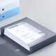 Qixin (COMIX)A1283/A1285 Transparent and simple file box 35/55mm A4 A1283(35mm) Transparent
