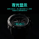 
Shishimei Watch Men's Solar Energy Fashion Trend Student Sports Waterproof Swimming Double Display Luminous Electronic Watch 1049-Black