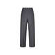 Menos [mismo estilo en el centro comercial] 2025 Summer Nuevo pantalones de recorte recto informal 2p4e13660 011 Carbon Black M
