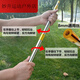Meikejie stainless steel copy net fishing net telescopic positioning 3 meters copy net rod fishing net folding net pocket fishing gear 1.5m 40cm thickened yellow rod + diameter dense mesh net