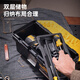 得力手提式工具箱结实耐用工具箱车载工具箱PP塑料家用 12寸300-145-125mm DL6211
