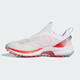 adidas 阿迪达斯高尔夫球鞋女ADIZERO ZG BOA防滑防泼水运动鞋 25年新款 【旋钮款】白/银/亮红 IH9893 35 码