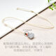 Ke Yu Ke Qiu Hetian Jade Pends Men's Qingshui Color Lotus Jade Colgante con Certificado Modelo Nine M9888Z