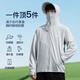 
Huili sun protection clothes men's summer ultra-thin breathable original yarn cool sun protection skin coat quick-drying fishing jacket
