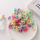Jiao Xuefei dopamine seamless children's headband 200 pieces baby headband hair rope small rubber band hair tie