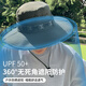 OUSEN SUN Protection Hat Men Summer Outdoor Sun Hat Protection UV grande randonnée Randonnée Nouveau