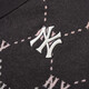 MLB官方 针织开衫女彩色字母logo百搭保暖舒适休闲外套3AKCM0254 纽约洋基队/炭灰色 XS 160/84A