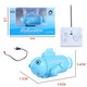 Mini four- and six-way wireless remote control submarine electric simulation model for children boys and girls playing in the water fish tank toy boat Four-way remote control submarine-random color 589 official standard + USB charging cable