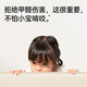 爱果乐（IGROW）婴儿加宽床边儿童拼接床男女孩软包带护栏拼接大床200*80巧克力