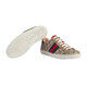 Gucci (G)/Женская туфли Пара Ace Pare of G Canvas Conteakers 4990 K2LH0 9768 БЕЙЖЕ 35 34