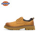 Dickies Herren Arbeitsschuhe Herren niedrig vielseitig trendy atmungsaktiven britischen Stil lässigen Lederschuhen Herren gelb Brown 42