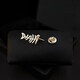 QUAMER Gold Store Personalized Cat Fishbone Brooch 2025 New Trendy Suit Women's Accessories Fixed Clothes Cat