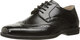 Florsheim Boys, Reveal Wingtip Oxford Shoes JR Junior and Senior, Black, 1.5 Senior Black 1.5 Senior