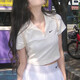 耐克（NIKE）运动套装女装 2025新款夏季健身训练舒适透气短袖T恤宽松梭织短裤 DV7885-133+HM8980-010 M