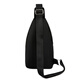 Neue Brusttasche Herrenbeutel One-Shoulder Crossbody Tasche Casual Crossbody Bag Oxford Stoff Brust Cross Bag Trendy Herrenbag 9905 kleines Brett Schwarz