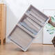 Armoire de rangement de tiroir Zhongshangguan, boîte de rangement de garde-robe, boîte de rangement en plastique en plastique, boîte de tri, boîte de rangement de garde-robe domestique C3523 profondeur 47 largeur 35 hauteur 23 transparent en un pack
