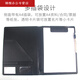 东庸堂合同夹子A4 红色PU皮 商务办公 签约夹 签字板夹 黑红色文件夹 仪式本 BL3884 带磁扣款红色
