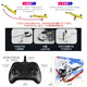 SHENX Remote Control Remote Aircraft Avión de pasajeros A380 Aeronave de ala fija Modelo Boy Boy Cumpleaños Regalo de cumpleaños Juguete 12 minutos - F22 Raptor - 2do canal 622