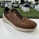 AIBU (ECCO)/AIBU Herren Frühling und Herbst Echtes Leder Vielseitige Schnürsportsport-Casual Shoes Yayue Leichtgewicht 503754 503754-12014 Brown 41