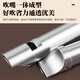 Penney Irlanda Full Metal Whistle Aluminio Aluminio Aleación de 6 hoyos Pitch Shistle Western Recorder recta Flauta Instrumento de viento para principiantes C Tune