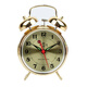Mélange d'horloge en métal Vintage Méclat mécanique Sonnerie Mouvement métallique Poulet Mariation de riz Nostalgique Retro Bell horloge Horloge Horse Hof Watch Golden Trumpet [Mécanical Modèle 867]