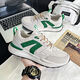 
Jeep Jeep Large Size 46 Men's Shoes Summer Breathable 47 Sports Shoes 48 Size Oversized Thin Forrest Gump Shoes 45 Size Deodorant H9903 Meter Green Non-Hidden Model 45