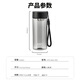 Gate (Gint) Cup en plastique masculin Tritan Sports Water Cup d'été Thé Séparation de l'eau Partable Portable Student Student Casual Cup