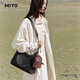 
Miyo genuine leather car key bag 2025 new mini storage pendant headphones lipstick small hanging bag head layer cowhide cowhide wallet Crazy horse brown [send deer lanyard]