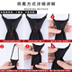 
Beautiful easy-to-tie tie for men without tying formal business tie for wedding groom best man wedding shirt zipper tie without knot [black glossy]