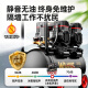 
Xushan Sigongma air compressor inflatable pump small 220v portable industrial grade woodworking silent high pressure air pump air pressure 3890W-70L LCD screen + dual solenoid valve dual 3180W/3890W/3990W/4290W