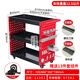 Wen Yijia customized tool cart trolley auto repair drawer type multi-functional workshop repair three-layer mobile car repair thickened storage red and black drawer model comes with board and box