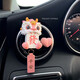 SMVP Car Aromatherapy New Style Lucky Lion Awakening National Trend Safe Lion Dance Car Air Conditioner Air Vent Decoration Ornament Gift Air Vent Lion Awakening Pink (with Pendant)