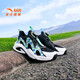 ANTA Children's Sandals Men's and Women's Big Children's Shoes 2025 Summer New Overbearing Frame Shoes Sports Shoes Baotou Beach Sandals Boys Black/Ruoye Green-4 40