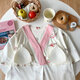 Cao Jingjia summer short-sleeved pregnant women's nightgown with chest pad pregnancy pajamas 2025 new style hospitals can wear breastfeeding skirts outside when entering the delivery room QSY16819 short-sleeved skirt XL size Recommended weight 120-135 Jin [Jin equals 0.5 kg]